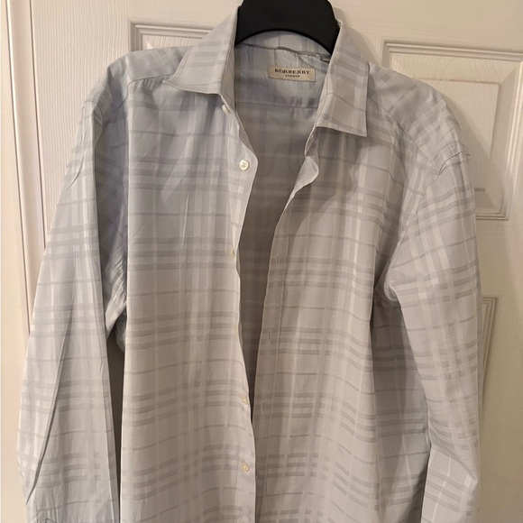 Burberry Other - Burberry light grey shirt size 17.5/44